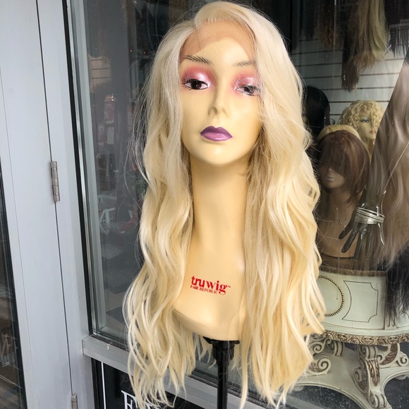 Accessories - Wig Long Blonde Sale Ponytail part anyway u want